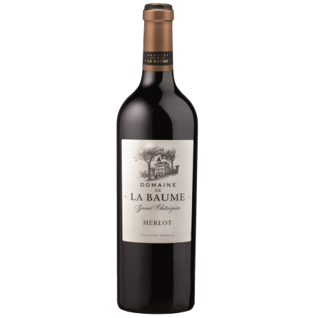 Bouteille Domaine de la Baume Merlot Cuvée Grand Châtaignier 2021 Bouteille Domaine de la Baume Merlot Cuvée Grand Châtaignier 2021