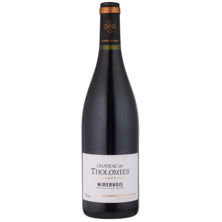 Bouteille Château de Tholomiès AOP Minervois La Chapelle 2021 Bouteille Château de Tholomiès AOP Minervois La Chapelle 2021