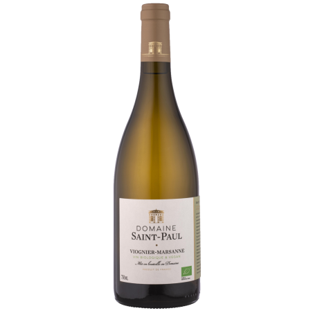 Domaine Saint-Paul - IGP Pays d'Oc - Viognier Marsanne BIO - 2021 Domaine Saint-Paul - IGP Pays d'Oc - Viognier Marsanne BIO - 2021