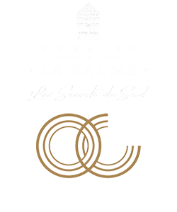Domaine de la Baume et Pays d'Oc IGP - Logo Blanc