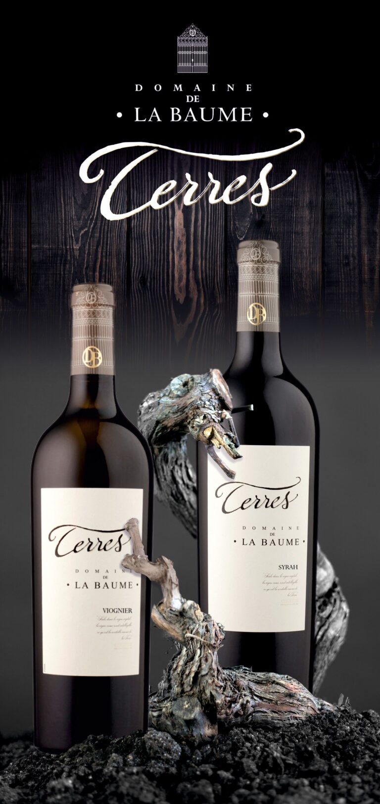 Les vins Terres de la Baume pour le réveillon